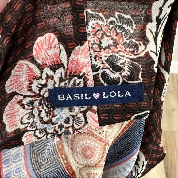 BASIL & LOLA SHEER DRESS - Picture 5 of 6